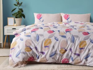 Easy Cotton Nevresim Takımı Tulips Tek Kişilik