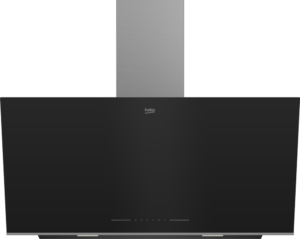 BDE 9062 S 90 cm Siyah Duvar Tipi Davlumbaz