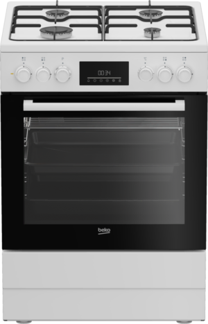 BFE 400-1 EB 72 L Beyaz Ocaklı Fırın