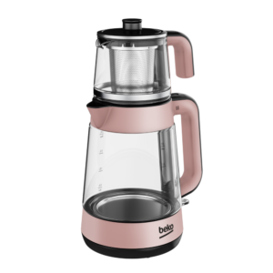 CM 5964 R Floral Rose Gold Çay Makinesi