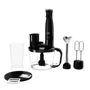 RHB 5050 B Floral Siyah El Blender Seti