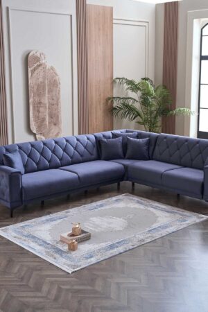 Viera 15597 Dikdörtgen Akrilik Makine Halısı