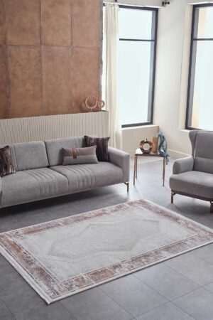 Viera 15598 Dikdörtgen Akrilik Makine Halısı