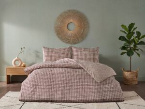 Easy Cotton Nevresim Takımı Harmony Capri Çift Kişilik - Bordo