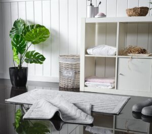 Banyo Paspası Zena 60x100 - Gri